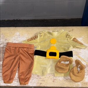 Disney Kids Halloween Costume - Yellow and Brown